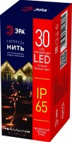 ЭРА ERAPS-NP3 Гирлянда 30LED Нить 3 м, теплый свет, бел. мерц., прозрач. ПВХ, 220В, IP65 Б0051887 фото