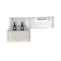 LED 1A / Соединитель электрический Коннектор для одноцветной светодиодной ленты 3528, 2835 жесткий (10pkt) a035993 фото