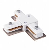 Elektrostandard TRC-1-1-T-WH / Коннектор Т-образный для однофазного шинопровода (белый) a039502 фото