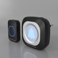 Elektrostandard DBQ25M WL 36M IP44 / звонок электрический бытовой (дверной) / Чёрный a047174 фото