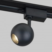 Трековый светодиодный светильник для однофазного шинопровода Ball Черный 8W 4200K LTB76 4690389169892 a053741 фото