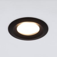 Elektrostandard 110 MR16/ светильник встраиваемый/ черный a053332 фото