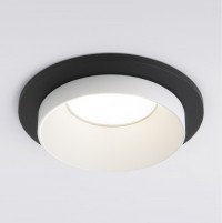 Elektrostandard 114 MR16/светильник встраиваемый/ белый черный a053344 фото