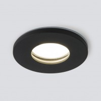Elektrostandard 125 MR16/светильник встраиваемый/ черный матовый a053360 фото