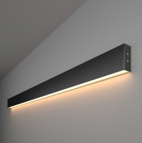 Elektrostandard Линейный светодиодный накладной односторонний светильник 128см 25Вт 3000К черная шагрень 101-100-30-128 4690389133411 a042933 фото