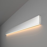 Elektrostandard 101-100-30-103 / Линейный светодиодный накладной односторонний светильник 103см 20W 3000K матовое серебро a041480 фото