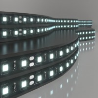 Elektrostandard 5050 24V 60Led 14,4W IP20 Black / Лента светодиодная 60Led 14,4W IP20 6500K холодный белый a053684 фото
