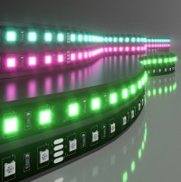 Elektrostandard 5050 24V 60Led 14,4W IP20 RGB Black / Лента светодиодная 60Led 14,4W IP20 мульти a053681 фото
