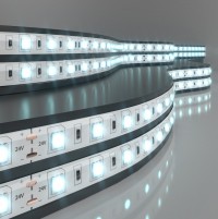 Elektrostandard 5050 24V 60Led 14,4W IP65 / Лента светодиодная 60Led 14,4W IP65 6500K холодный белый a052970 фото