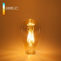 Elektrostandard BLE2707 /Светодиодная лампа Classic FD 6W 3300K E27 (ST64 тонированный) a048279 фото