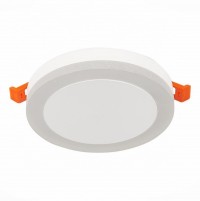 ST104.542.06 Светильник потолочный Белый LED 1*6W 4000K 468Lm Ra>80 120° IP20 D110xH20 170-240V ST104.542.06 фото