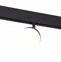ST358.436.07 Магнитный трековый светильник Черный LED 1*7W 3000K 520Lm Ra>80 120° IP20 L120xW90xH192 48V ST358.436.07 фото