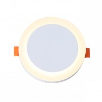 ST Luce ST104.502.06 Светильник потолочный Белый LED 1*6W 3000K 468Lm Ra>80 120° IP20 D110xH20 170-240V ST104.502.06 фото