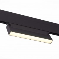 ST363.436.12 Магнитный трековый светильник Черный LED 1*12W 3000K 720Lm Ra>80 120 IP20 L219xW22xH108 48V ST363.436.12 фото