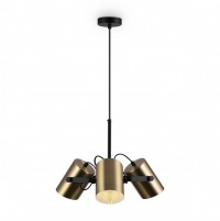 Loft Черный и Латунь Светильник подвесной FR4004PL-03BBS фото