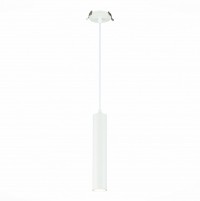 ST LUCE  ST151.508.01 Встраиваемый подвес Белый GU10 1*50W IP20 D54xH290 220V Без ламп ST151.508.01 фото