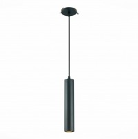 ST151.408.01 Встраиваемый подвес Черный GU10 1*50W IP20 D54xH290 220V Без ламп ST151.408.01 фото