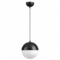 4958/1A PENDANT ODL22 243 черный/металл/белый/стекло Подвес E27 1*40W PINGA 4958/1A фото