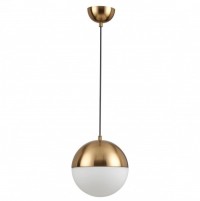 4960/1A PENDANT ODL22 243 античн.бронза/металл/белый/стекло Подвес E27 1*40W PINGA 4960/1A фото