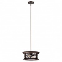4961/2 NATURE ODL22 577 темно-коричневый/стекло Ландшафтный подвес E27 2*60W IP44 MAVRET 4961/2 фото