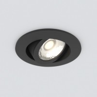 Elektrostandard 15272/LED / Светильник встраиваемый 5W 4200K BK черный a056031 фото