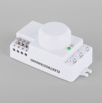 Elektrostandard Микроволновый датчик движения 10м 1200W 360° IP20 SNS-M-13 белый 4690389149757 a048129 фото