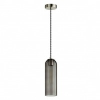 Подвес E27 1*60W VOSTI PENDANT ODL21 291 никель/дымчатый 4805/1 фото