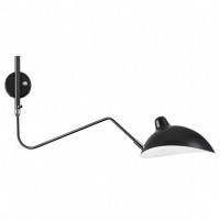 Odeon Light 4831/1W WALLI ODL21 503 черный/хром Настенный светильник E27 1*40W KERBI 4831/1W фото