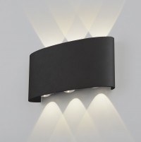 1551 TECHNO LED / Светильник садово-парковый со светодиодами TWINKY TRIO черный a049671 фото