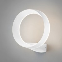 1710 TECHNO LED / Светильник садово-парковый со светодиодами Ring белый a054931 фото