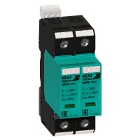 КЭАЗ Ограничитель импульсных перенапряжений (УЗИП) OptiDin OM-II-2-280/40/RS 114440 фото