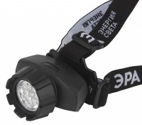 ЭРА GB-602 Фонарь налобный [7xLED, 3xAAA, 4 реж., черный, бл] Б0031382 фото