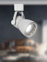 ЭРА Трековый светильник однофазный TR38-GU10 WH MR16 Белый Б0053307 фото