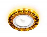 ТОЧЕЧНЫЙ СВЕТИЛЬНИК S219 WH/CH/YL матовый/хром/MR16+3W(LED YELLOW) S219 WH/CH/YL фото