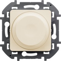Legrand Inspiria слоновая кость светорегулятор поворотный без нейтрали 300Вт 673791 фото