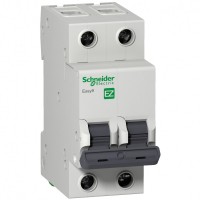 Schneider Electric EASY 9 Автоматический выключатель 2P 63A (C) EZ9F34263 фото