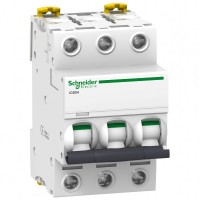 Schneider Electric Acti 9 iC60H Автоматический выключатель 3P 25A (C) A9F89325 фото