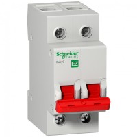 Schneider Electric EASY 9 Выключатель нагрузки 2P 40А EZ9S16240 фото