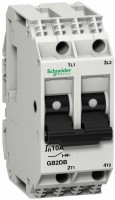 Schneider Electric GV2 Автоматический выключатель с комбинированным расцепителем 2P 1А GB2DB06 фото
