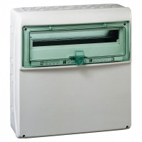 Schneider Electric Kaedra Серый Корпус навесной 1 ряд 18 модулей пластик 460x448x160мм IP65 c DIN-рейкой 13193 фото