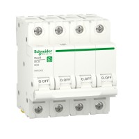 Schneider Electric RESI9 Автоматический выключатель (АВ) B 50А 4P 6000A R9F02450 фото