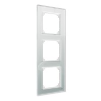 Schneider Electric Merten SM M-Elegance Стекло Белый Кристалл Рамка 3-ая MTN4030-3220 фото