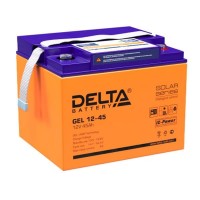 DELTA battery GEL 12-45 Аккумуляторная батарея GEL 12-45 фото