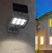 ЭРА ERAFS048-08 Прожектор с датчиком движения, на солнечной батарее, 6LED, 150 lm Б0044248 фото