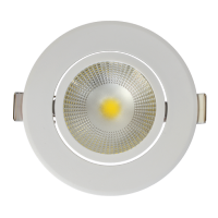 Jazzway Прожектор PSP-R 8552R 5W 4000K 30° встр/круг White IP40 .1038074 фото