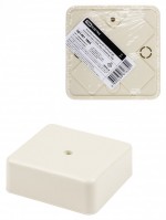 TDM Коробка распаячная КР 75х75х28 ОП, сл. кость, IP40, инд. штрихкод SQ1401-1805 фото