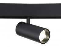 Ambrella Светильник светодиодный для шинопровода Magnetic GL3833 BK черный IP20 15W 4200K 48V 24° D57*128 GL3833 фото