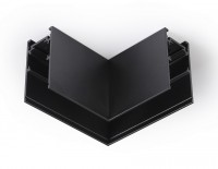 Ambrella Коннектор угловой для накладного шинопровода Magnetic GL3372 BK черный 85*85*H53.7 GL3372 фото