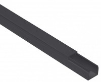 IEK ELECOR Кабель-канал 15х10 черный (144м) EL-KK10-015-010-1-K02 фото