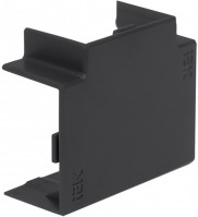 IEK ELECOR Угол Т-образный КМТ 20х10 черный (4шт/компл) EL-KK10D-T-020-010-K02 фото
